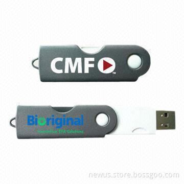 Promotional Swivel USB3.0 Pen Drives with 8-64GB Capacity, Customized Designs Welcomed